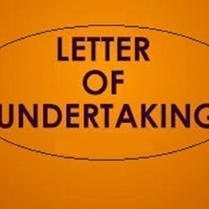 Letter of Undertaking