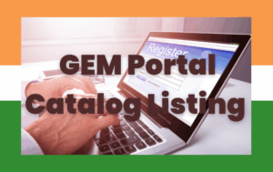 GEM Portal Catalog Listing