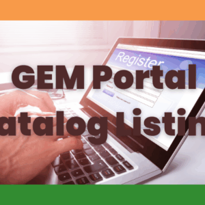 GEM Portal Catalog Listing