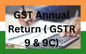 GST Annual Return ( GSTR 9 & 9C)