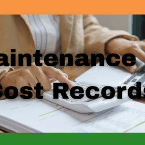 Maintenance of Cost Records
